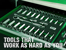 Load image into Gallery viewer, 52 Piece 1/2" Drive, 6 Point, Standard & Deep, SAE & Metric Chrome Socket Set