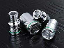 Load image into Gallery viewer, 31 Piece 1/2" Drive, 6 Point, Standard & Deep, Metric Chrome Socket Set