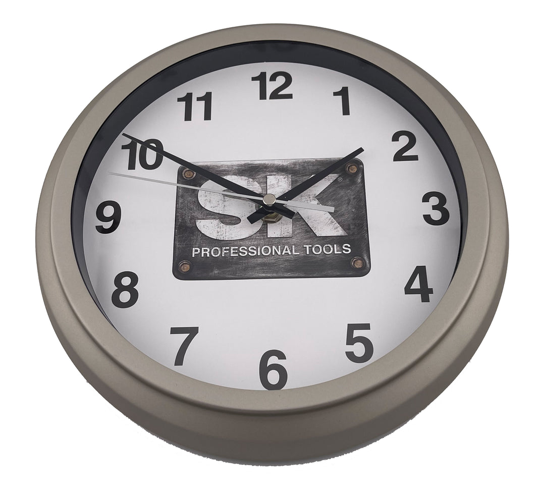 SK Metal Wall Clock<br>ON SALE!<br>50% off in cart!!