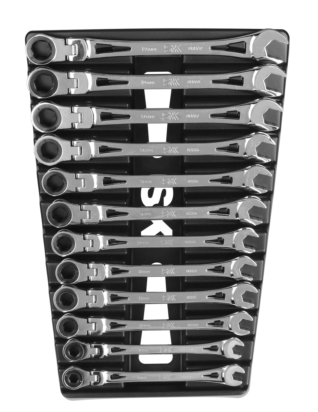 7 Piece Flex-Head X-Frame® SAE Ratcheting Wrench Set