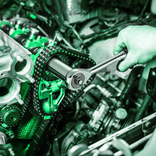 Load image into Gallery viewer, 3/8&quot; Drive, 12 Piece, 6 Point, Metric, Deep Chrome Socket Set
