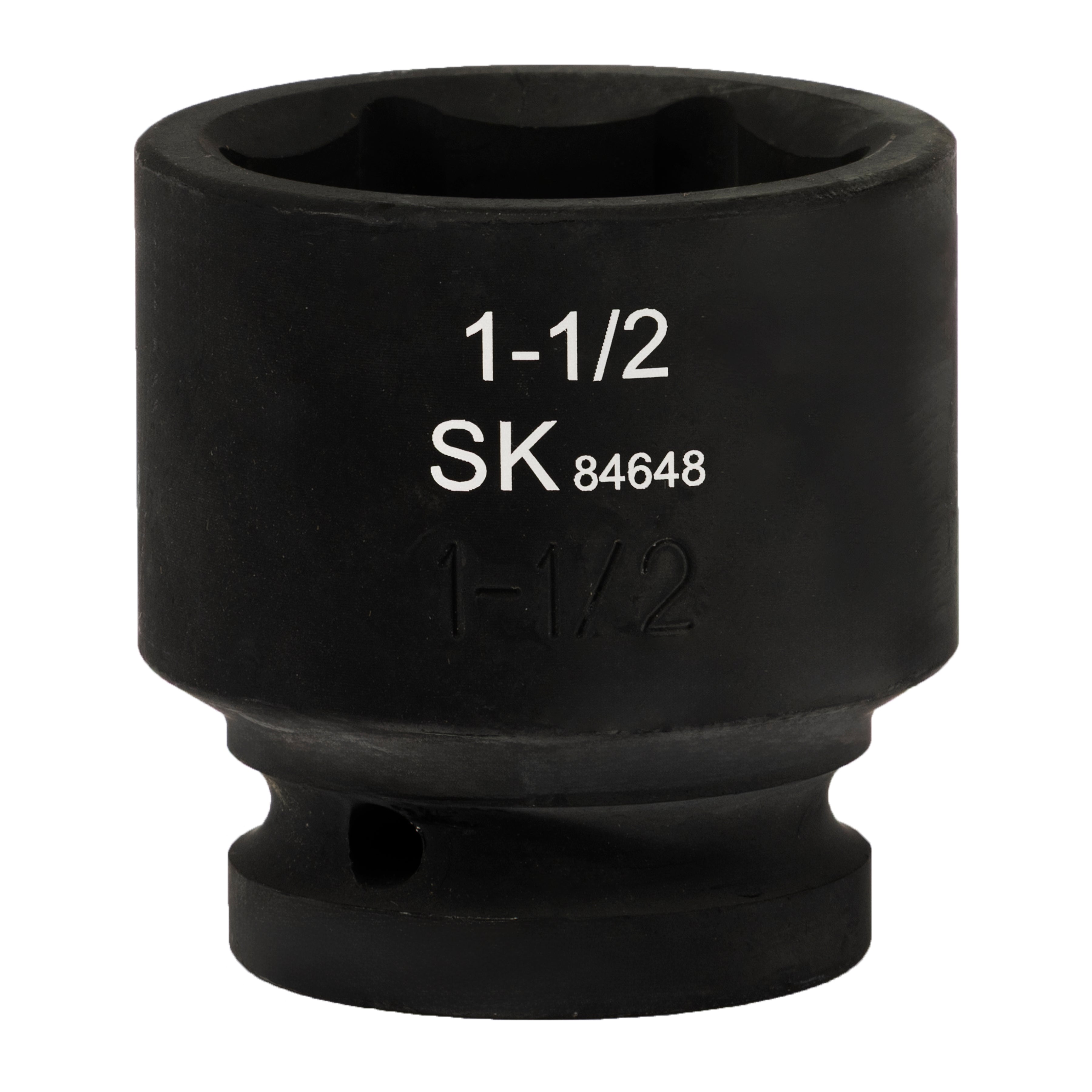 SK84648 - 3/4" Drive, 6 Point, Shallow, SAE Impact Socket, 1-1/2"