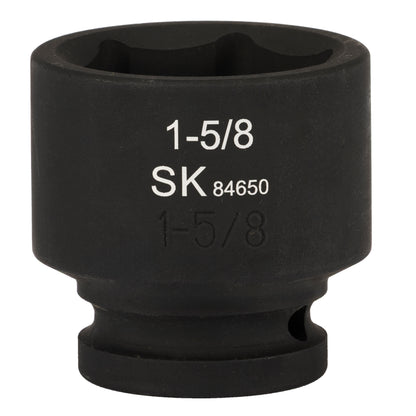 SK84650 - 3/4" Drive, 6 Point, Shallow, SAE Impact Socket, 1-5/8"