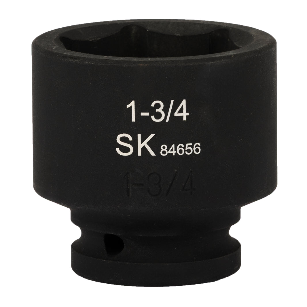 SK84656 - 3/4" Drive, 6 Point, Shallow, SAE Impact Socket, 1-3/4"