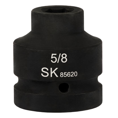 SK85620 - 1" Drive, 6 Point, Shallow SAE Impact Socket, 5/8"