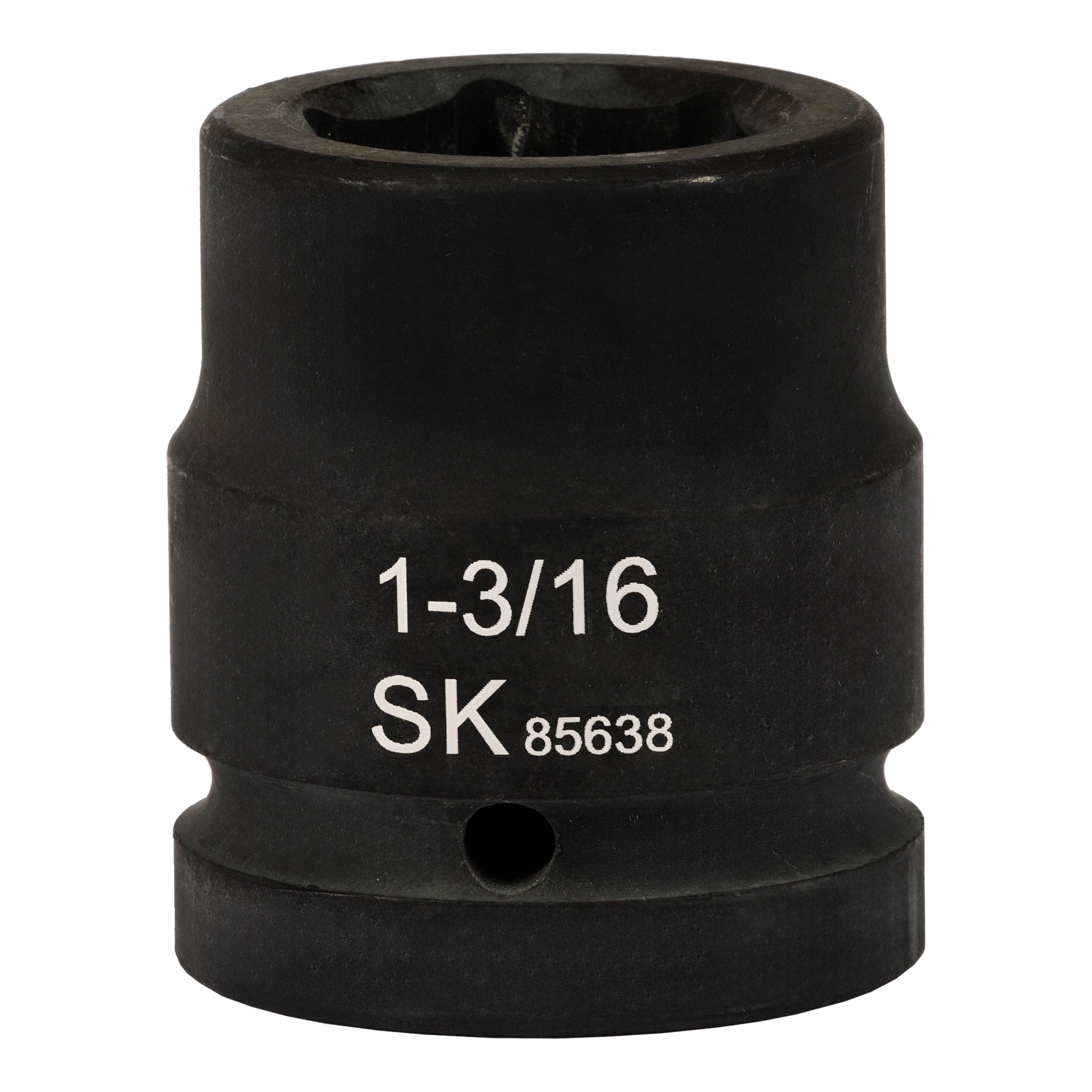 SK85638 - 1" Drive, 6 Point, Shallow SAE Impact Socket, 1-3/16"
