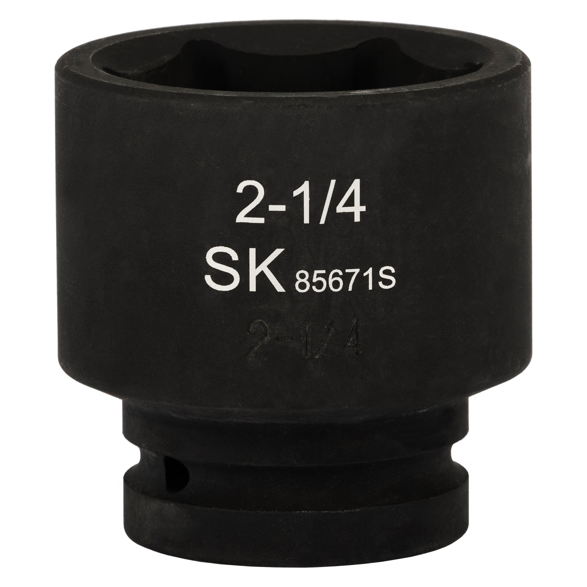SK85671S - 1" Drive, 6 Point, Shallow SAE Impact Socket, 2-1/4"