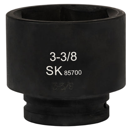SK85700 - 1" Drive, 6 Point, Shallow SAE Impact Socket, 3-3/8"