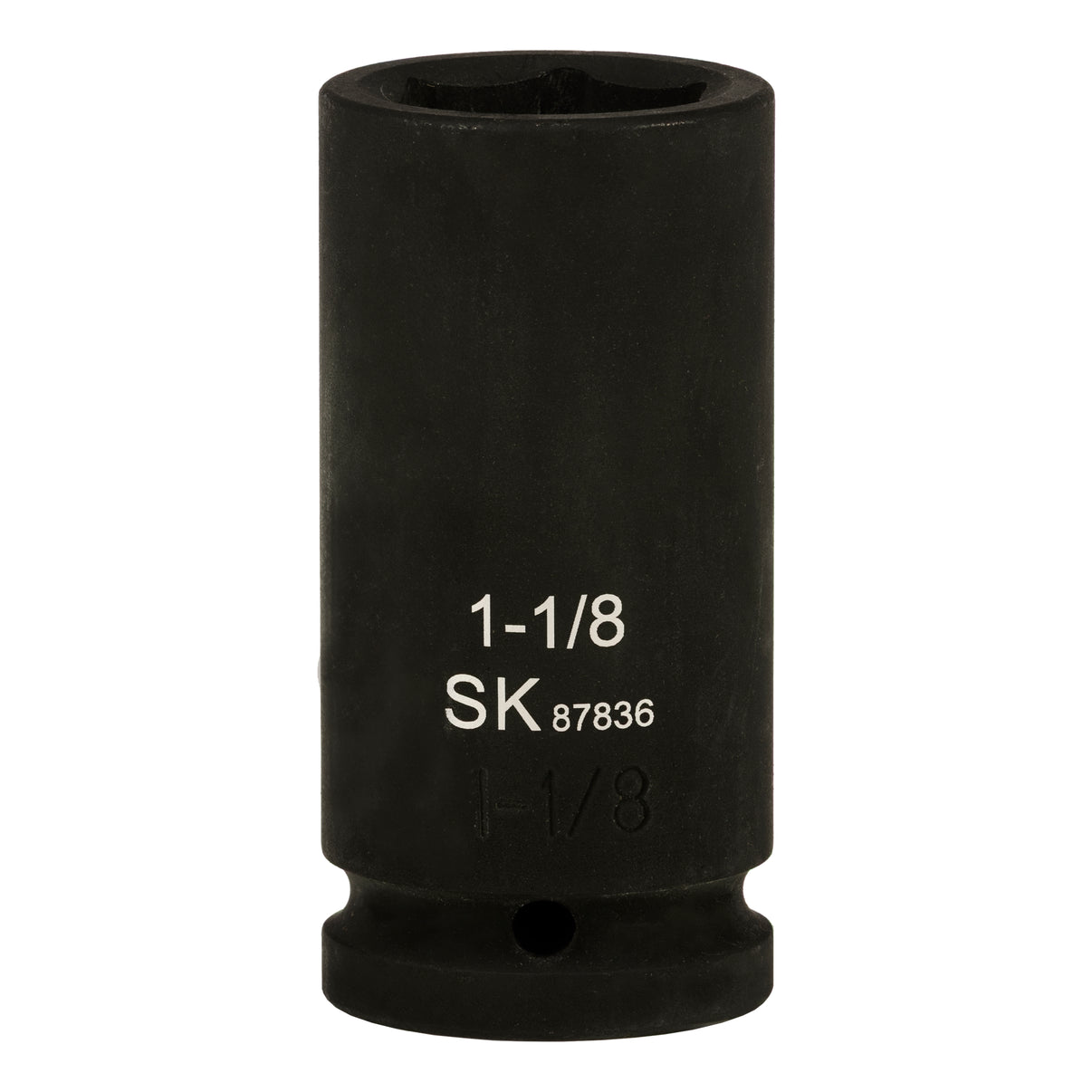 SK87836S - 3/4" Drive, 6 Point, Deep SAE Impact Socket, 1-1/8"
