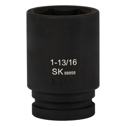 SK88858 - 1" Drive, 6 Point, Deep SAE Impact Socket, 1-13/16"