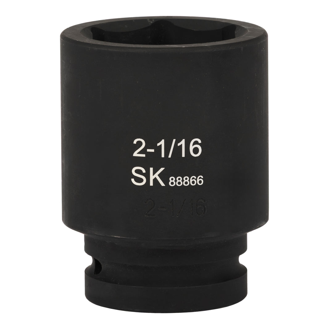 SK88866 - 1" Drive, 6 Point, Deep SAE Impact Socket, 2-1/16"