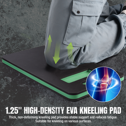 Extra large heavy duty kneeling pad by SK Tools USA in high-density EVA for comfort on various surfaces