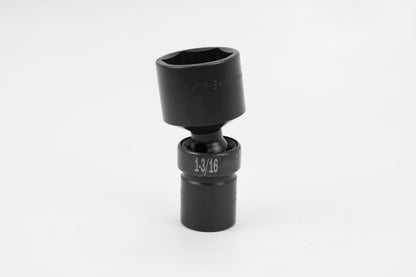 1-3/16" 1/2" Drive 6 Point Swivel Fractional Impact Socket