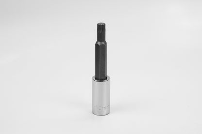 10 mm 1/2" Drive Triple Square Chrome Bit Socket