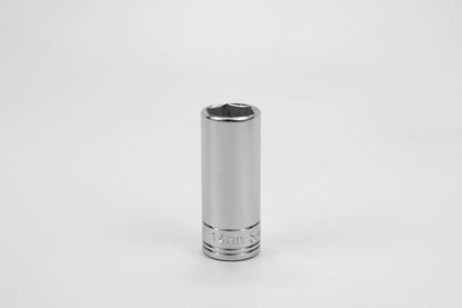 14 mm 3/8" Drive 6 Point Metric Deep Chome Socket
