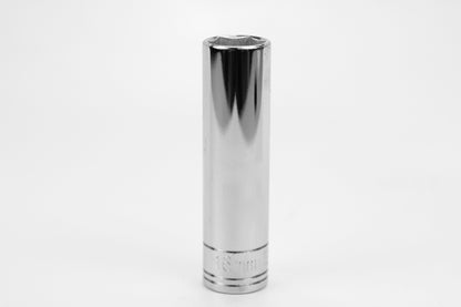 16 mm 1/2" Drive 6 Point Metric Deep Chrome Socket