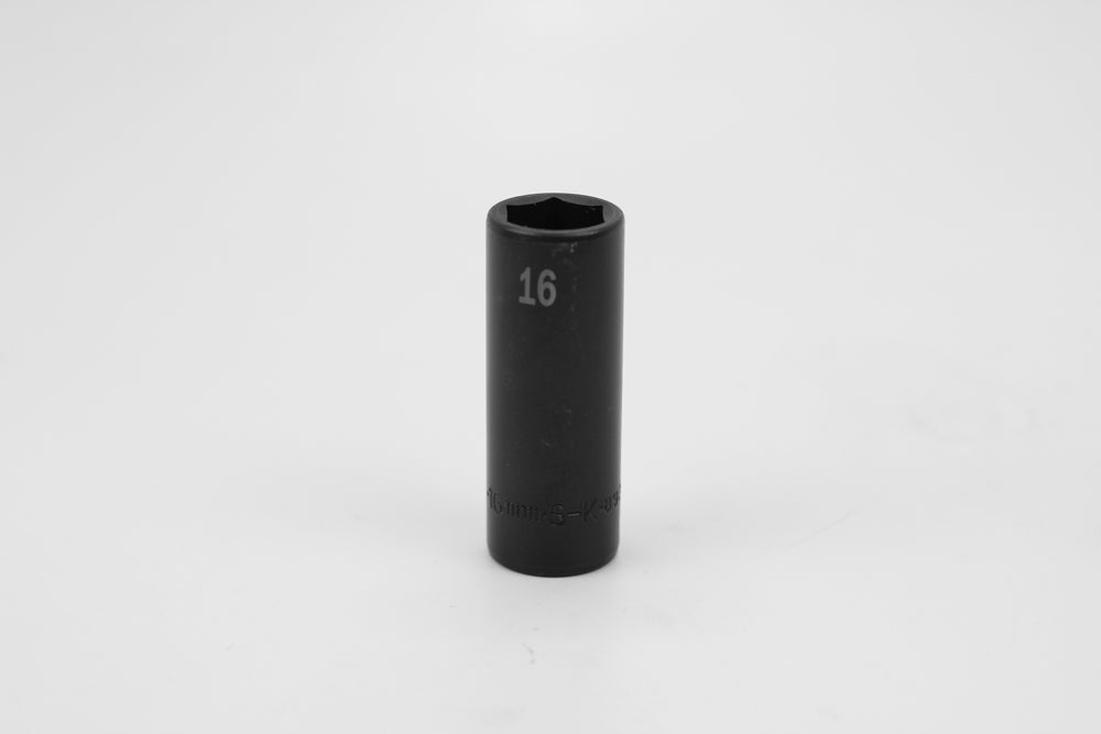 16 mm 3/8" Drive 6 Point Deep Metric Impact Socket