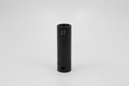 17 mm 1/2" Drive 6 Point Deep Metric Impact Socket