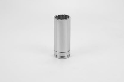 19 mm 3/8" Drive 12 Point Metric Deep Chrome Socket