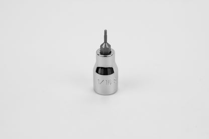 1/16"  3/8" Drive Hex Chrome Bit Socket