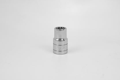 1/2" 1/2" Drive 12 Point Fractional Standard Chrome Socket