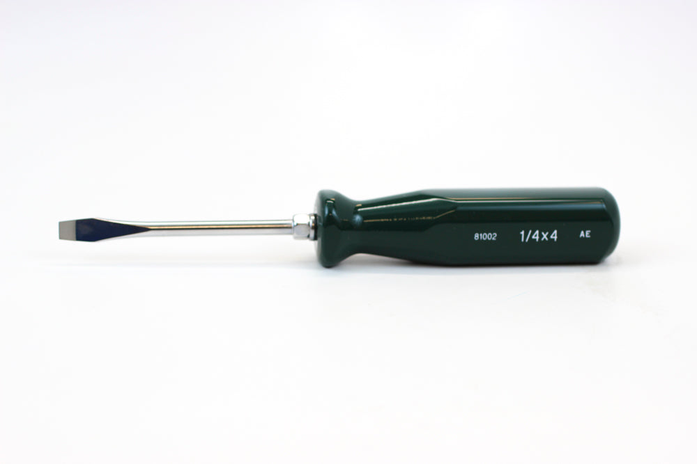 1/4" x 4" SureGrip Slotted Screwdriver