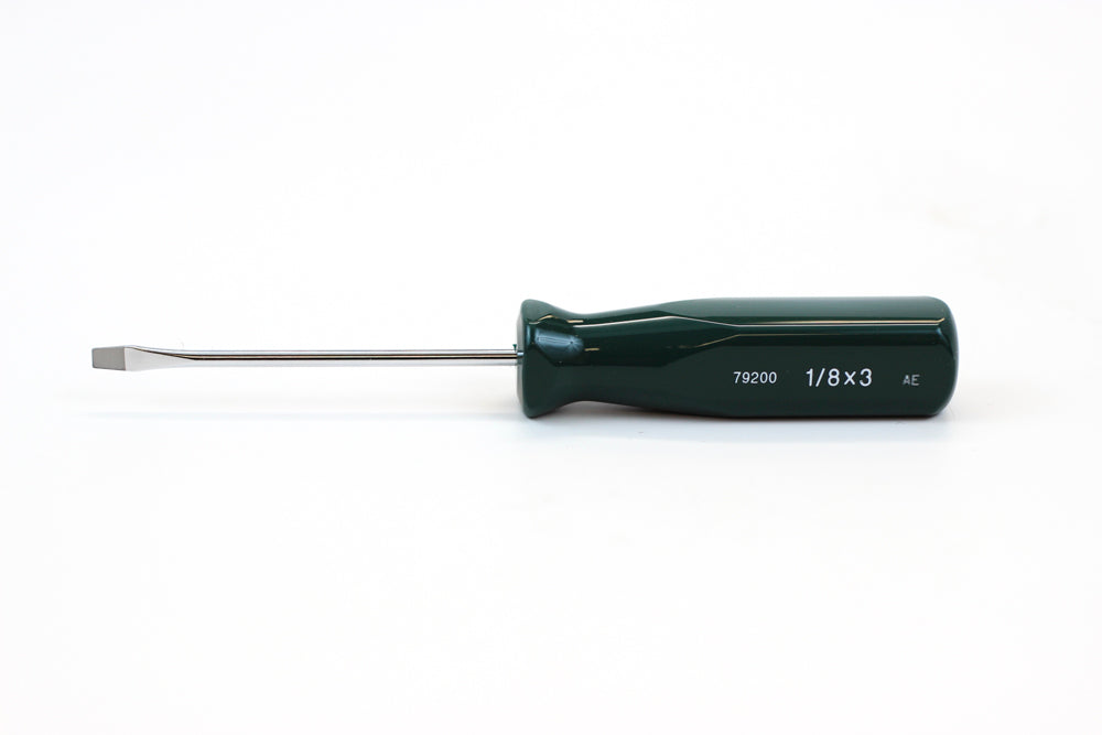 1/8" x 3" Keystone SureGrip Slotted Screwdriver