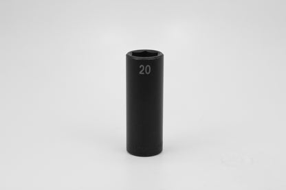20 mm 1/2" Drive 6 Point Deep Metric Impact Socket