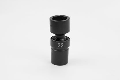 22 mm 1/2" Drive 6 Point Swivel Metric Impact Socket