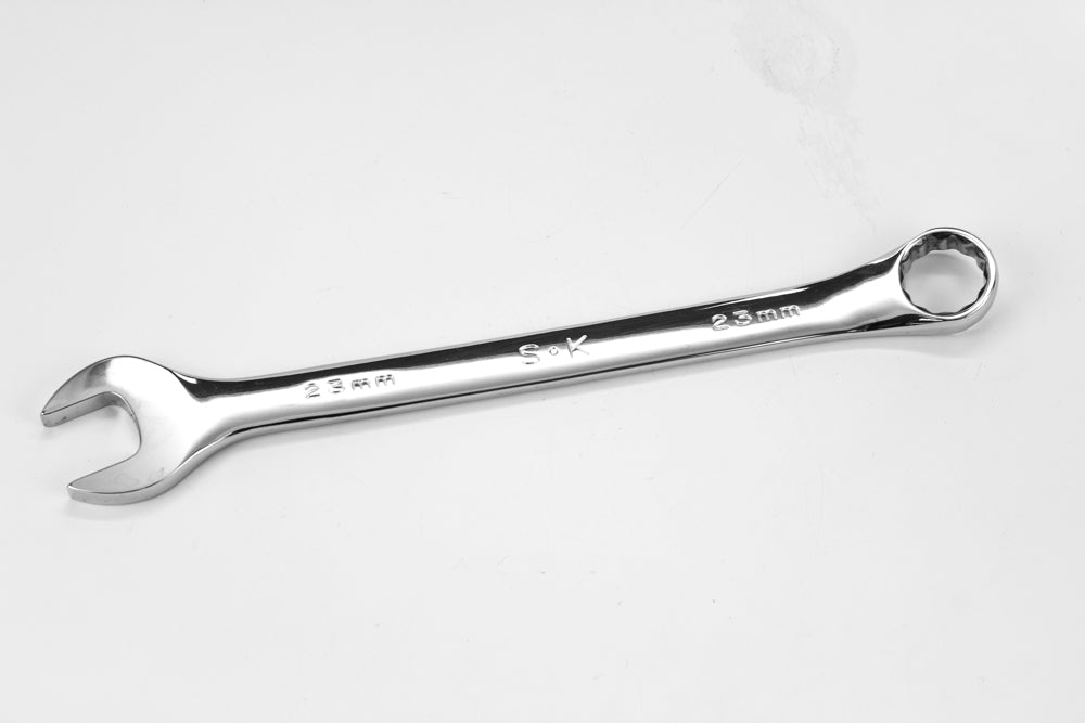 23 mm 12 Point Metric Regular Combination Chrome Wrench