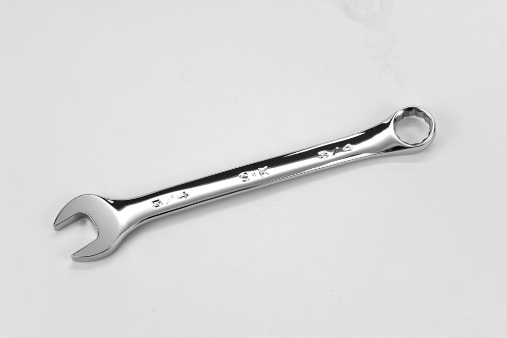 3/4" 12 Point Fractional Regular Combination Chrome Wrench