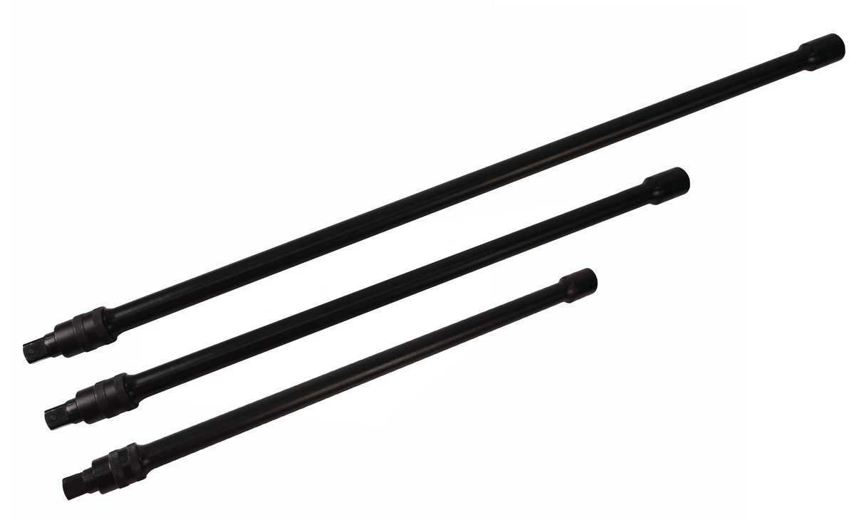 3 Piece 1/2" Drive Locking Impact Extension Set