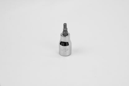 5/32"  3/8" Drive Hex Chrome Bit Socket