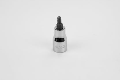 5/32" 3/8" Drive Hex Ball Chrome Bit Socket