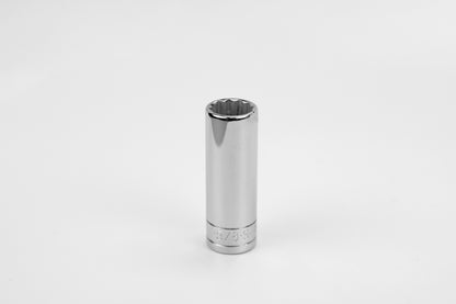 5/8" 3/8" Drive 12 Point Fractional Deep Chrome Socket
