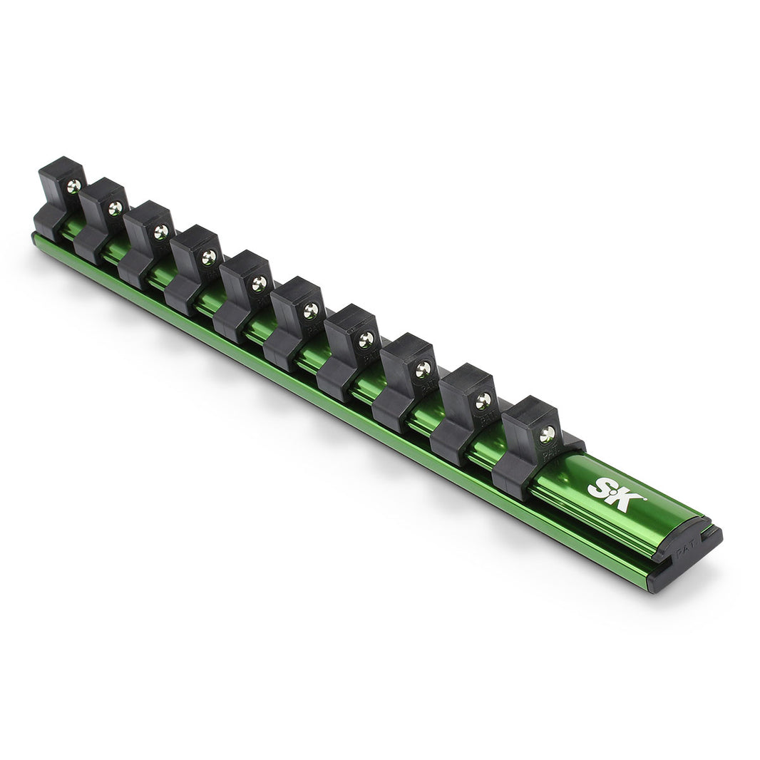 SKM1210 - 10" MAGNETIC SOCKET RAIL 1/2" DRIVE