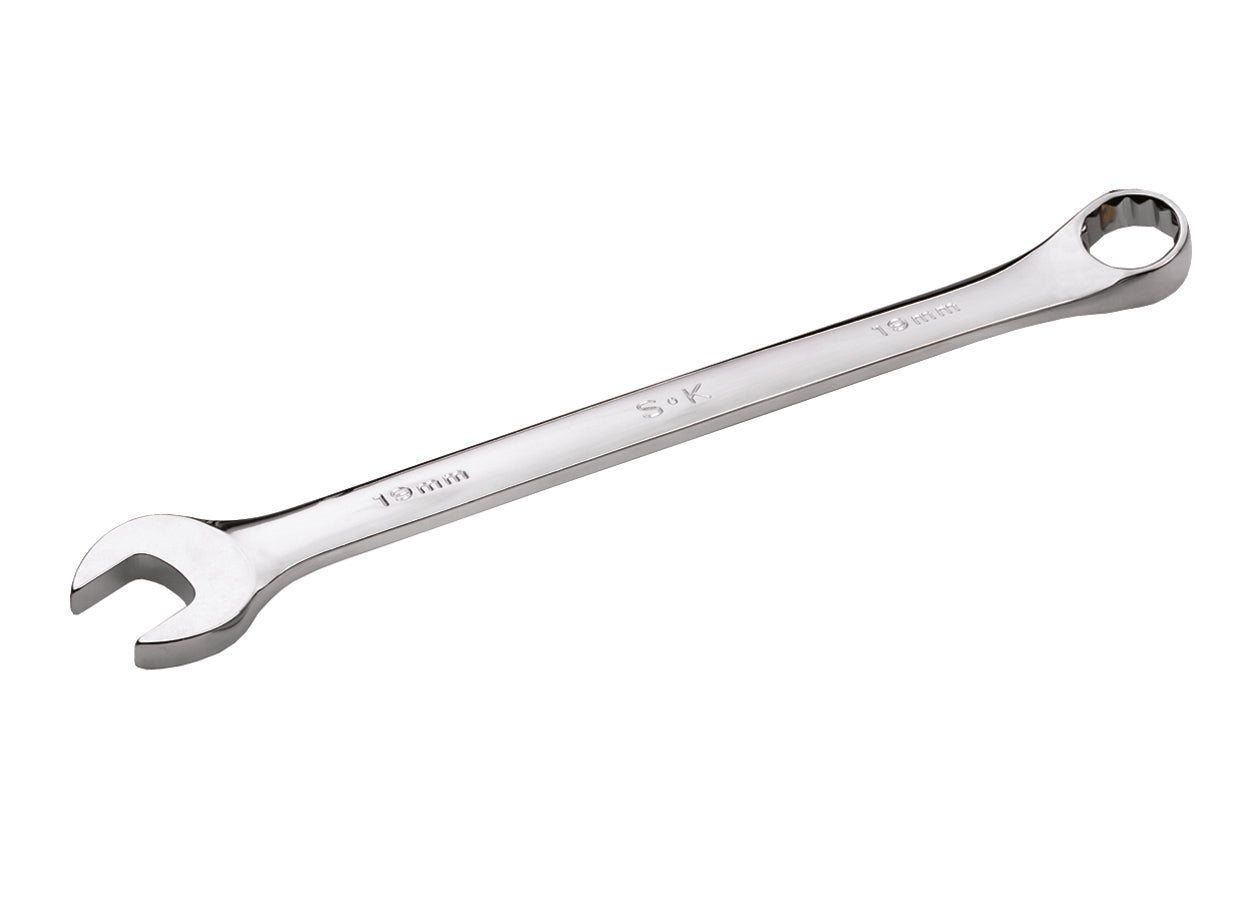 1-1/2" 12 Point Fractional Long Combination Chrome Wrench