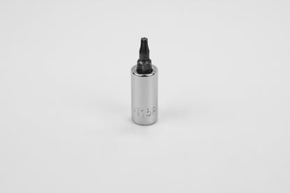 T15 1/4" Drive Torx Plus Chrome Bit Socket