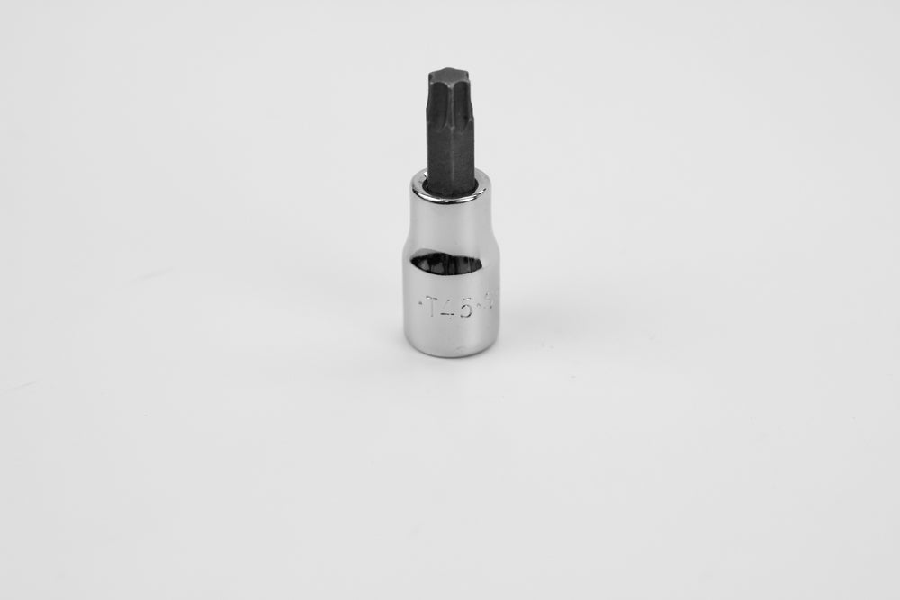 T45 3/8" Drive Torx Chrome Bit Socket